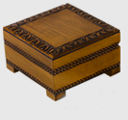Wooden boxes for engraving and personalization