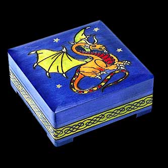 Dragon Guarding treasures