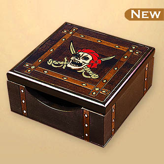 A pirate chest